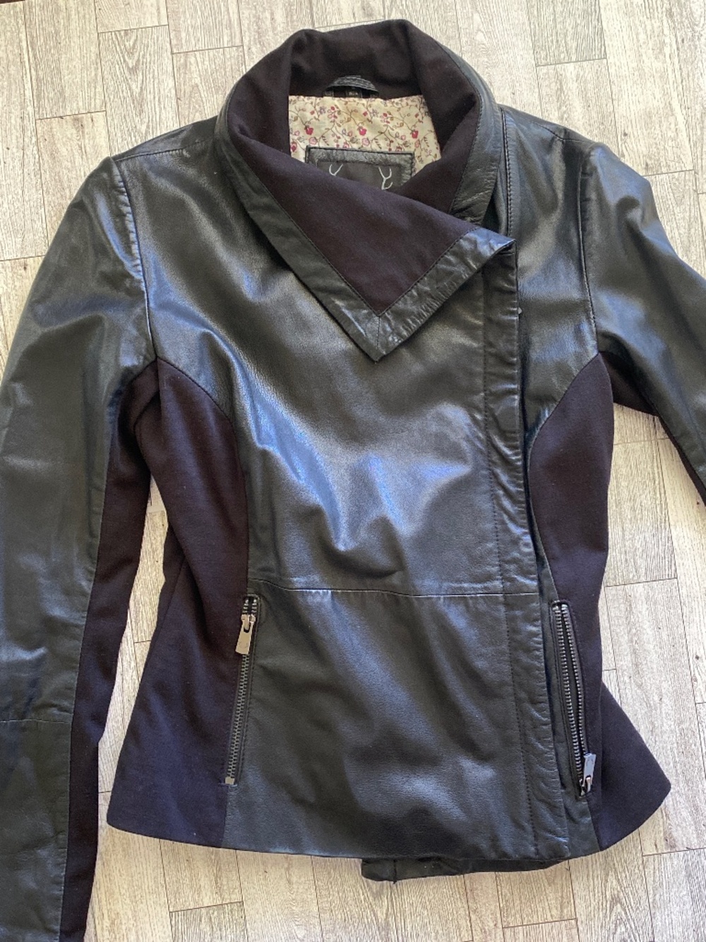 BOD & CHRISTENSEN Black Leather / Cuir Jacket